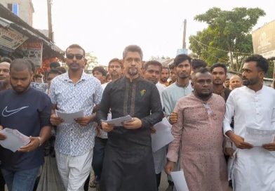 বাউফলে তারেক রহমানের ৩১ দফা প্রস্তাবনা নিয়ে বিএনপির ক্যাম্পেইন